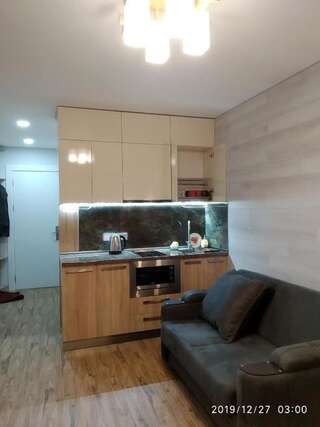Отель New Gudauri loft Гудаури Семейный номер с видом на горы-34
